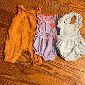 Cat & Jack 0-3 month girl bundle